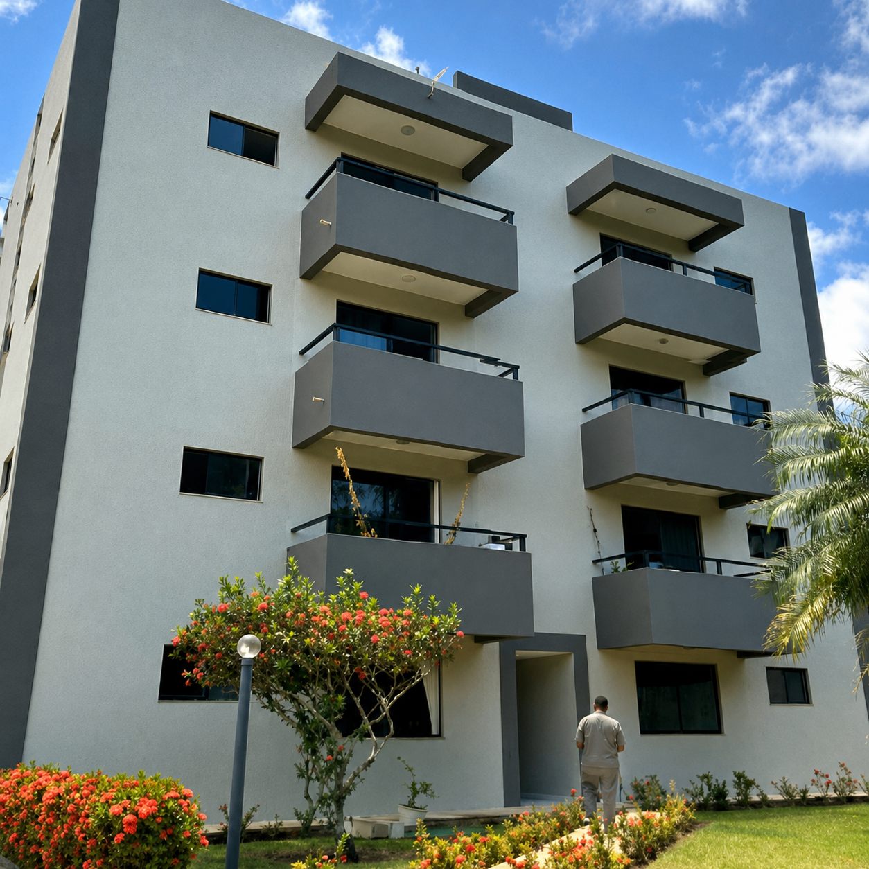 Pintura de 02 edifícios