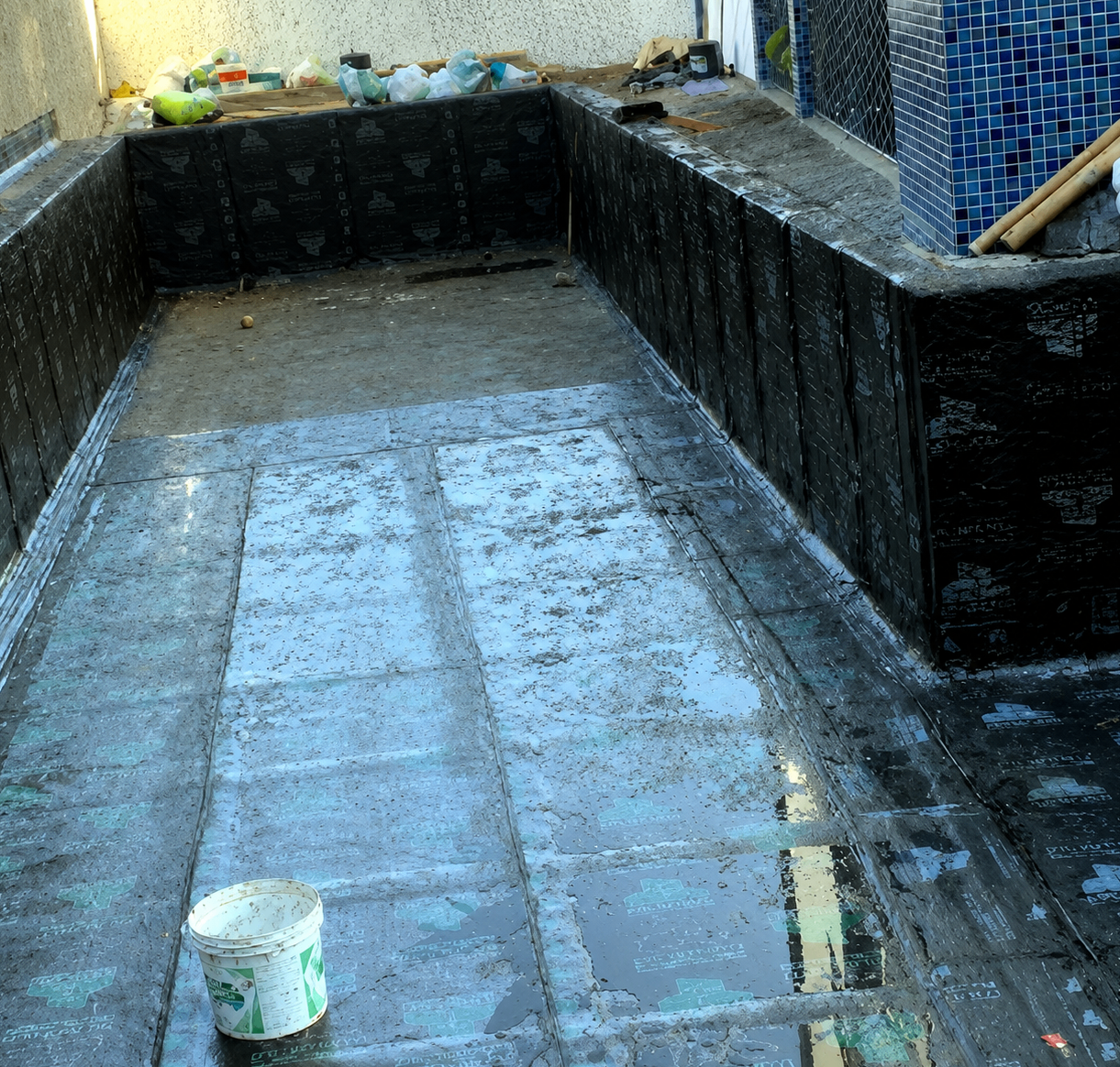 Impermeabilização de piscina com reforma